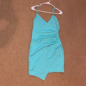 Brynn Dress in Aqua